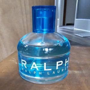 RALPH BY RALPH LAUREN 3.4 OZ.  EAU DE TOILETTE PERFUME SPRAY. USED 6 SPRAYS